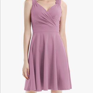 NWT Sleeveless Wrap V-Neck A Line Cocktail Dress